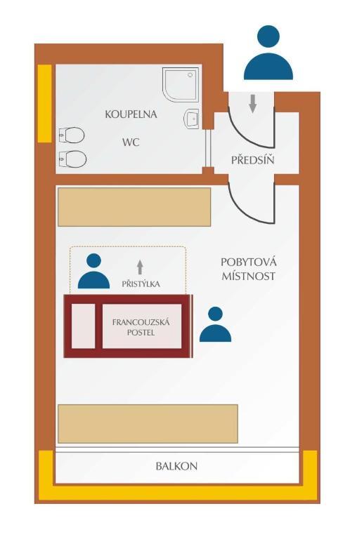 Hotel Nastup Loučná pod Klínovcem Værelse billede